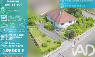 Maison 6 Pièces 95 m² à vendre à Nommay (25600)