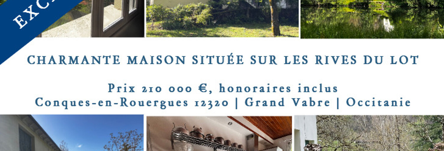 Maison 6 Pièces 108 m² à vendre à Conques-en-Rouergue (12320)