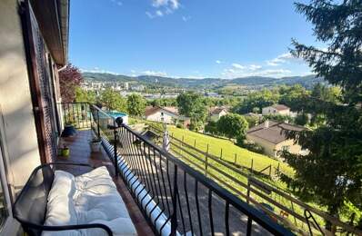 Maison individuelle à vendre de 6 pièces avec vue panoramique exceptionnelle - Unieux , hauteurs de Côte Quart — photo du bien