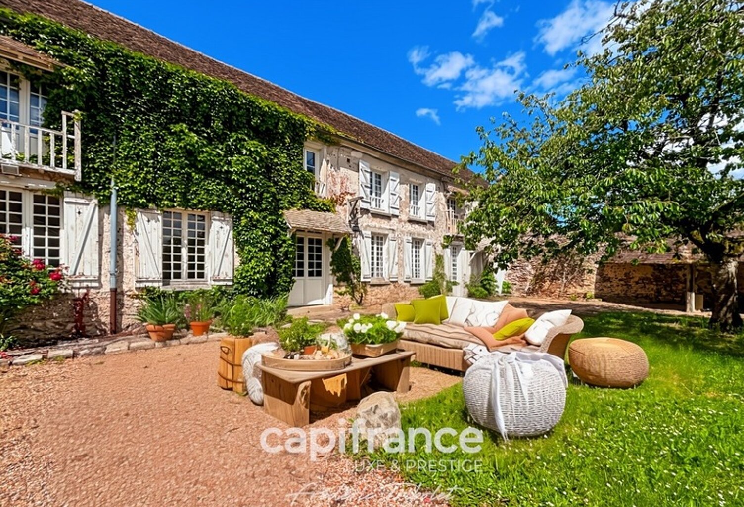 ANCIEN CORPS DE FERME EN PIERRE – 241 m² – GRANGE – 13 205 m² DE TERRAIN (78) — photo 1