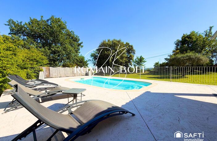 Maison 5 pièces de 130m2 sur 2480m2 de terrain avec piscine — photo 5