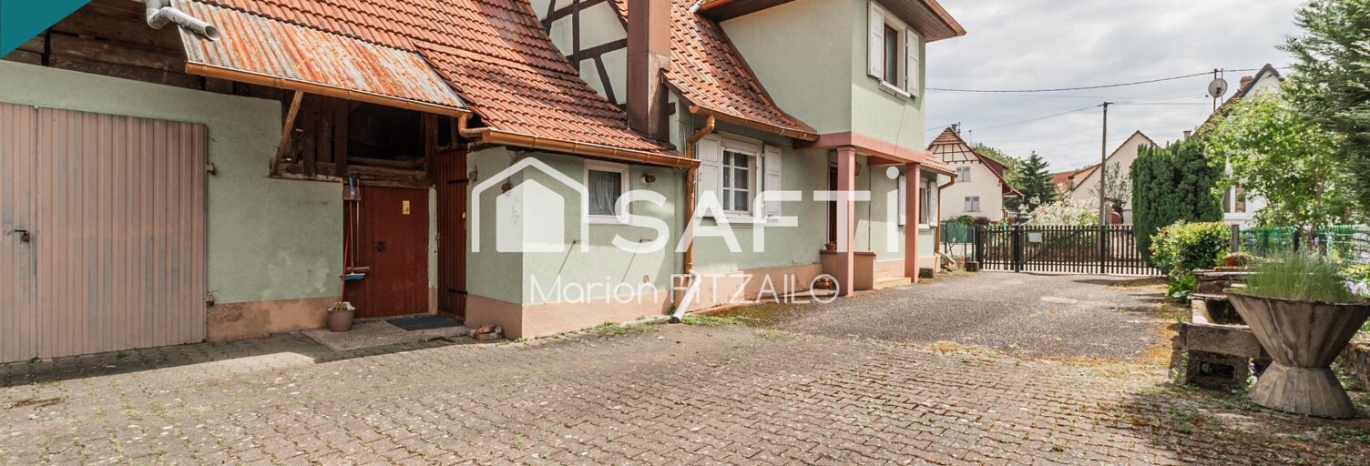Maison 4 Pièces 118 m² à vendre à Salmbach (67160)
