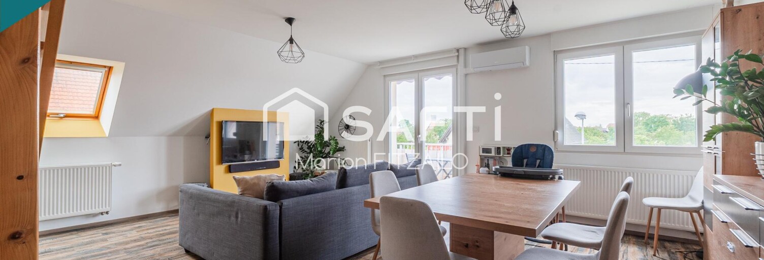 Appartement 3 Pièces 70 m² à vendre à Rœschwoog (67480)