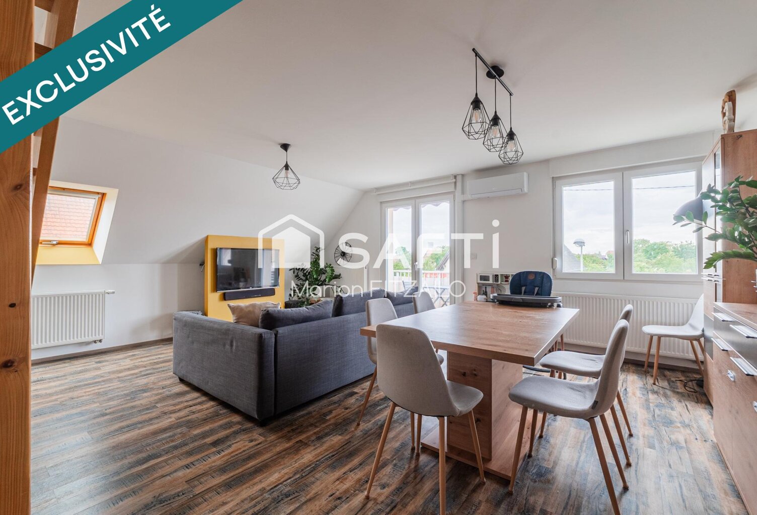 Appartement duplex 3 pièces à Roeschwoog (67480) — photo 1