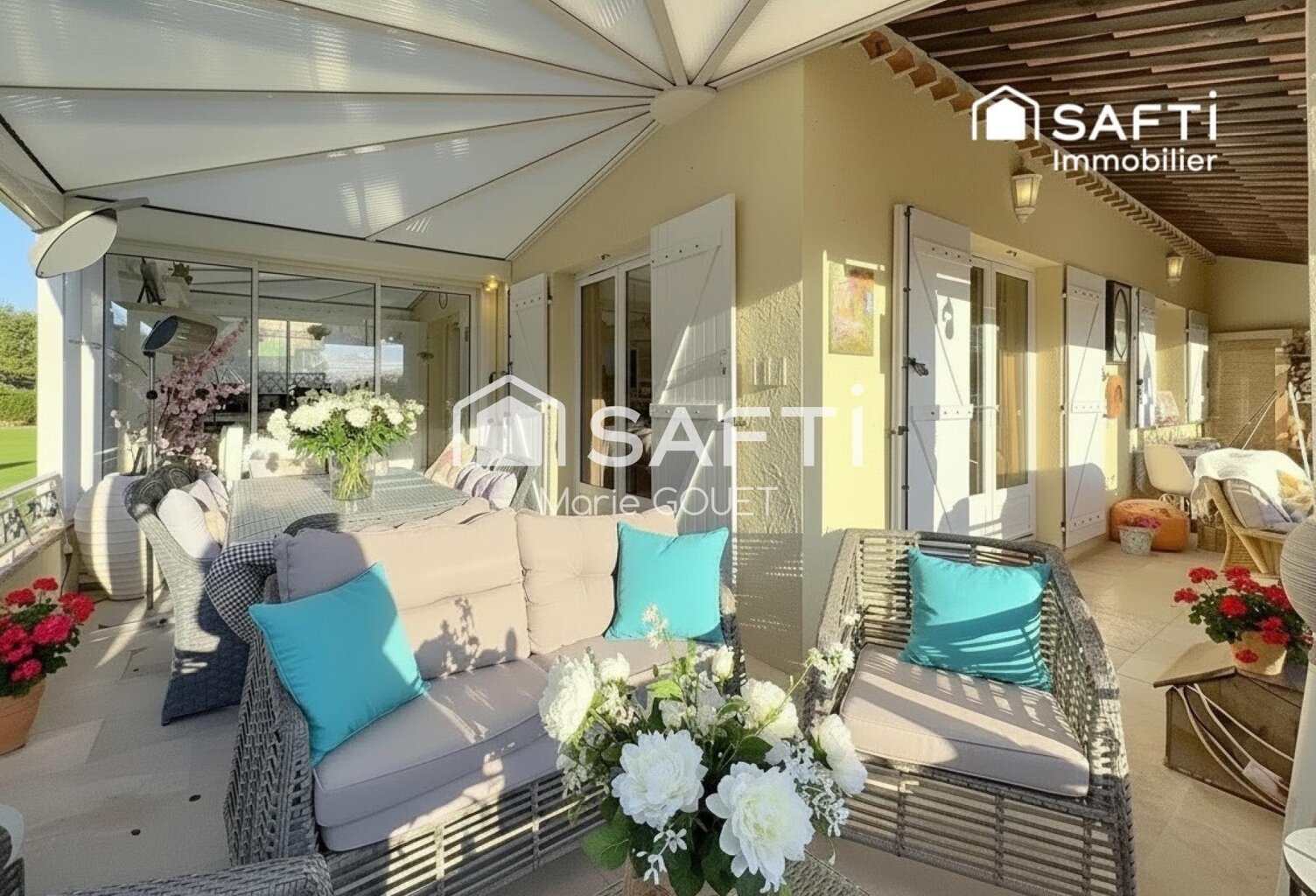 VILLA SAINT AYGULF (83370) 5 PIÈCES CLIMATISÉE  TOUT CONFORT - TERRASSE - PISCINE - — photo 1