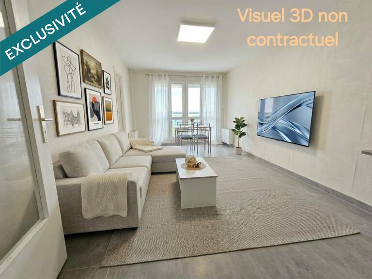 Appartement F3 lumineux avec une vue dégagée — photo 1