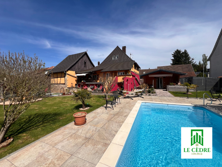 Maison alsacienne d'exception avec piscine et dépendances — photo 1