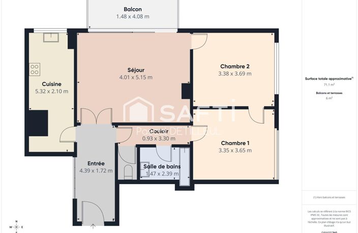 GARCHES  La Verboise appartement 3 pièces 73m2 - Centre-Ville à 10 minutes — photo 2