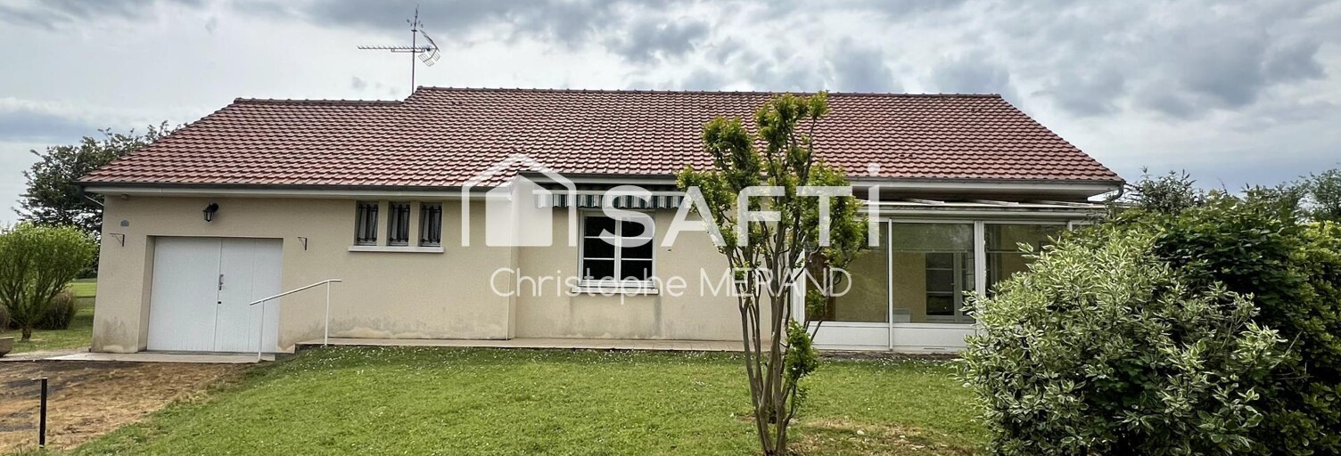 Maison 5 Pièces 102 m² à vendre à Marigny-Marmande (37120)