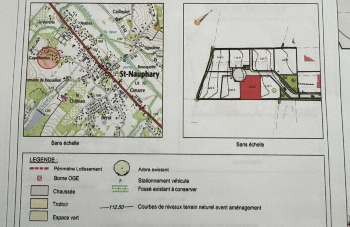 Vente Terrain à bâtir 687 m&sup2; — photo 2