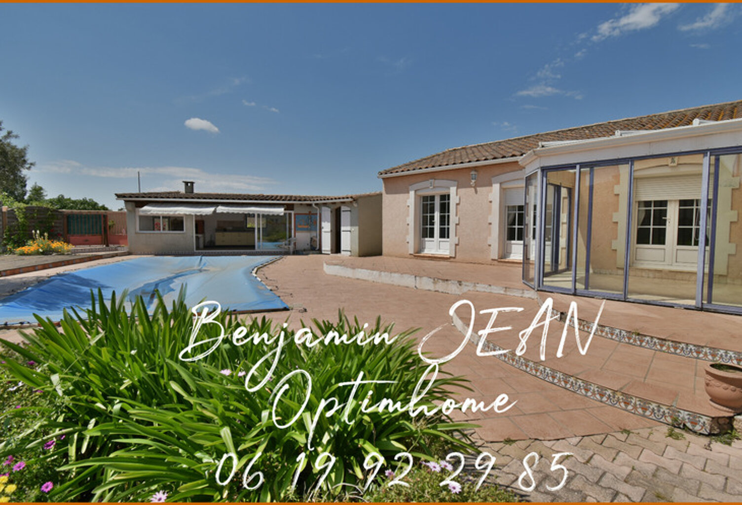 Maison de plain-pied 166m² avec piscine sur 1200m² à Sérignan – Gros potentiel ! — photo 1