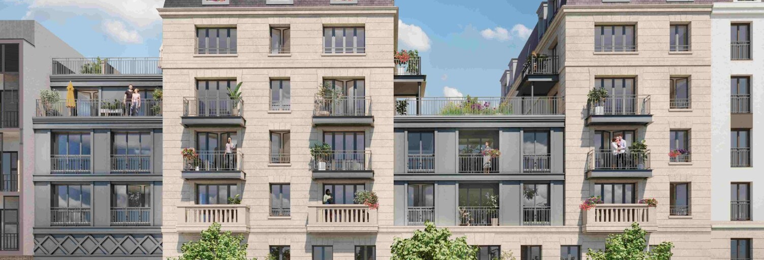 Appartement neuf T3 Pièce 55 m² à vendre à Clamart (92140)