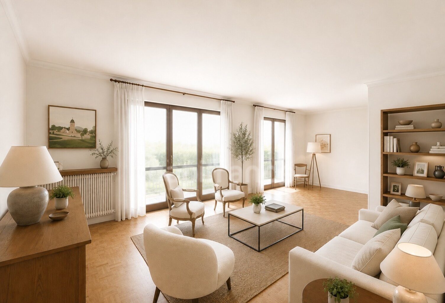 Bel Appartement Lumineux 95 m2 avec 3 balcons — photo 1