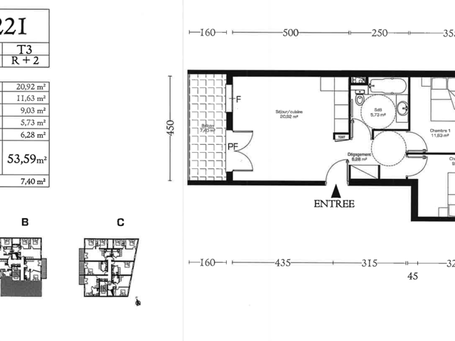Appartement proposé à Sète