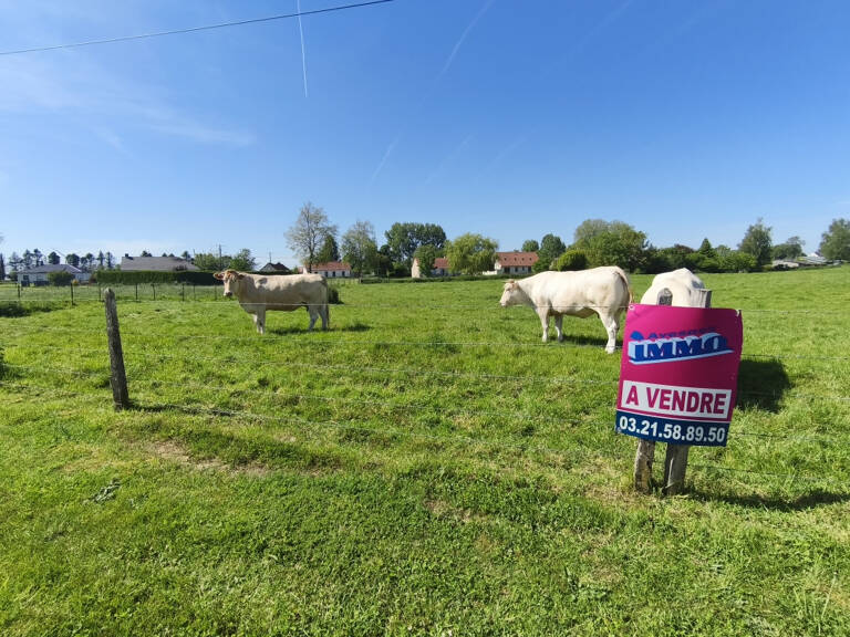 Terrain à bâtir, secteur de Frévent — photo 1