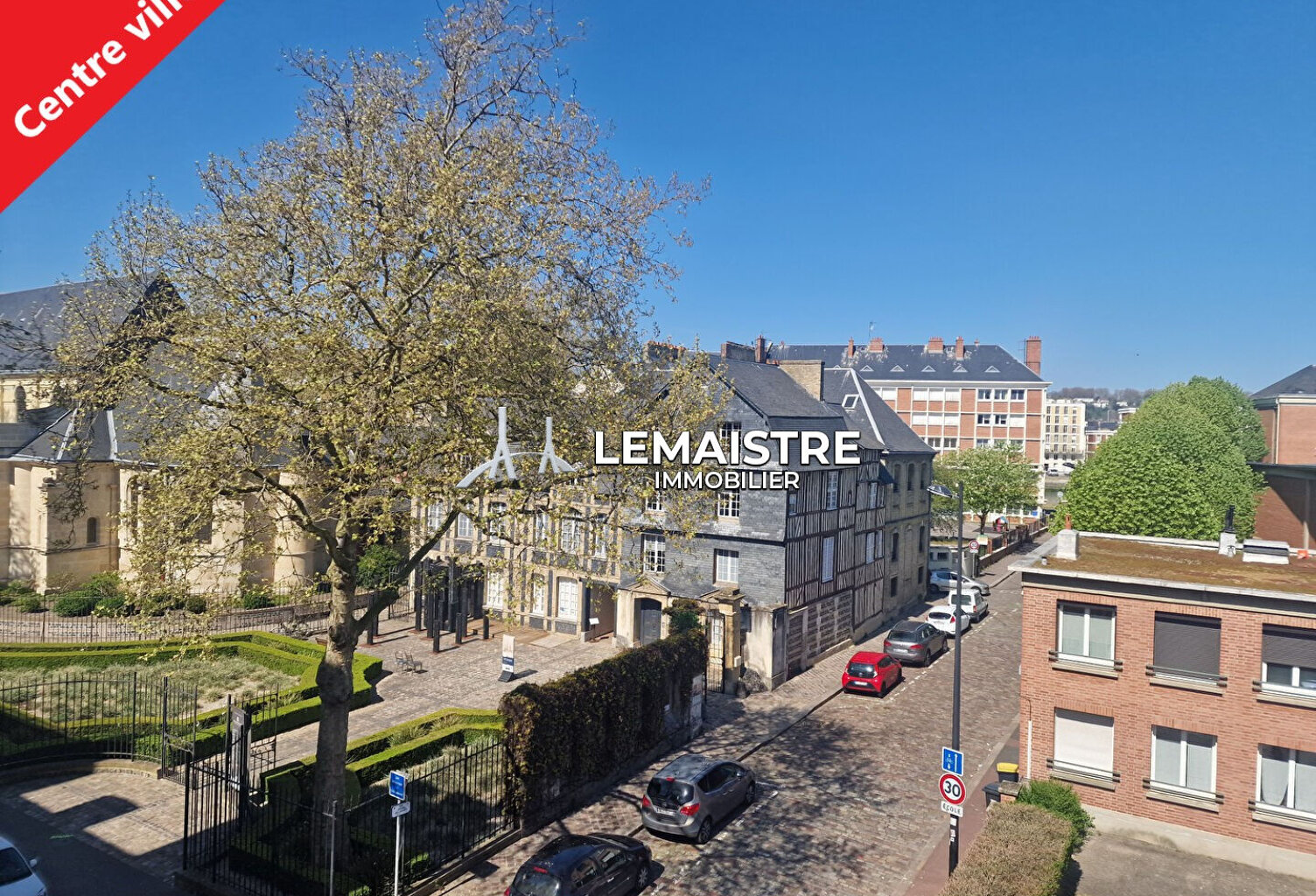 Appartement à vendre - Le Havre Saint-François - 25,55 m² Carrez - F1 bis - Vendu loué — photo 1