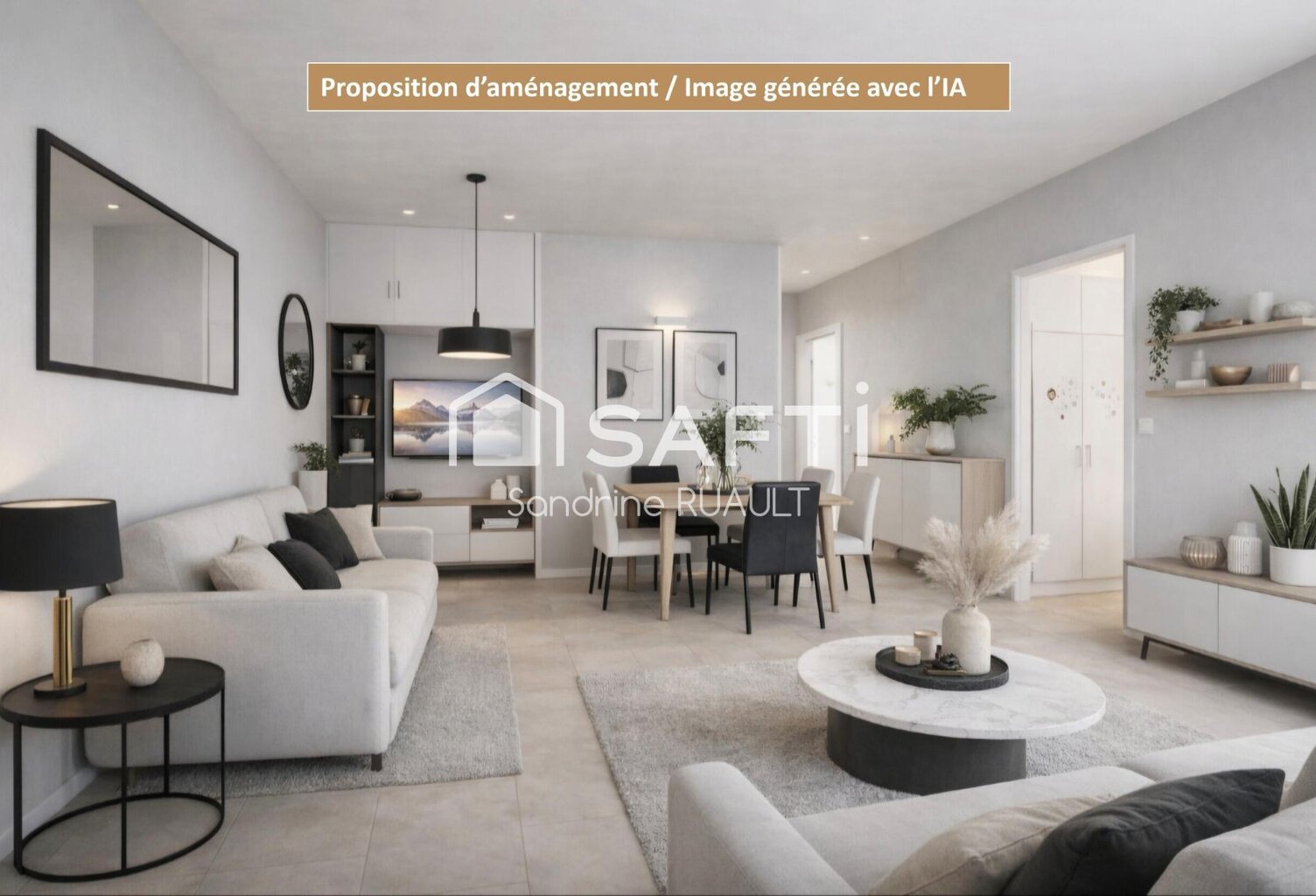 Appartement 3 pièces lumineux proche gare du Stade — photo 1