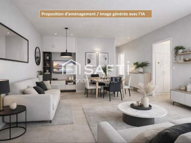 NOUVEAU PRIX : Appartement F3 - 55 m² à COLOMBES, proche gare — photo du bien