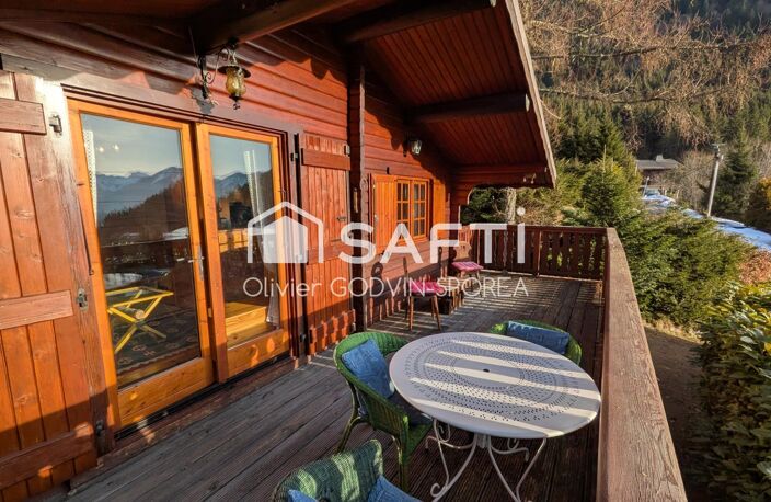 Chalet accroché à la montagne avec terrasse plein ouest — photo 4