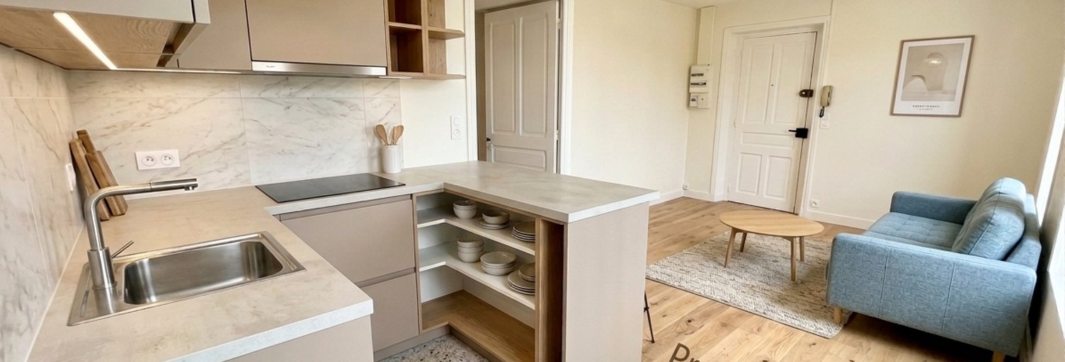 Appartement 2 Pièces 37 m² à vendre à Saint-Vallier (26240)