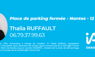 Garage  12 m² à vendre à Nantes (44300)