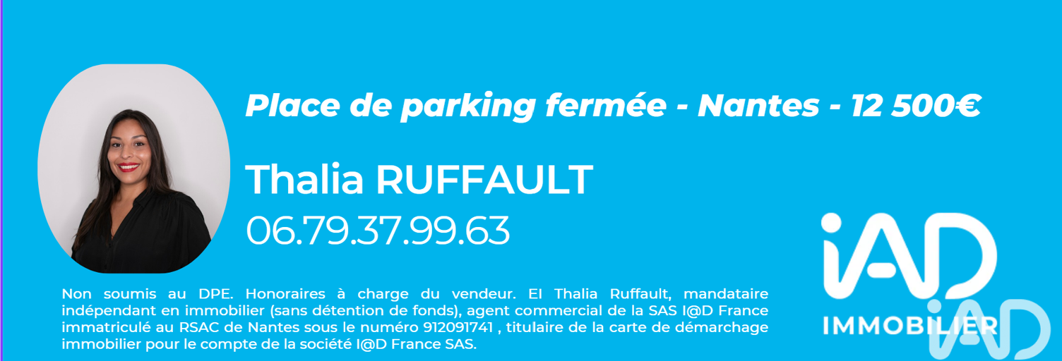 Garage  12 m² à vendre à Nantes (44300)