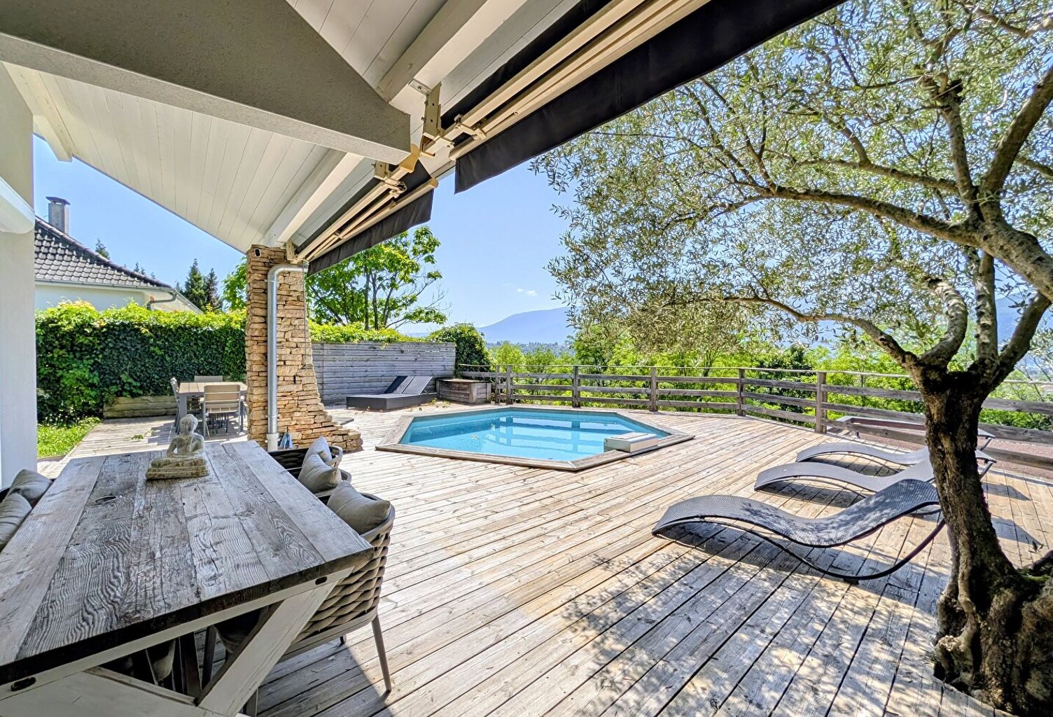 Aix-les-Bains - Villa rénovée avec vue lac et piscine — photo 1