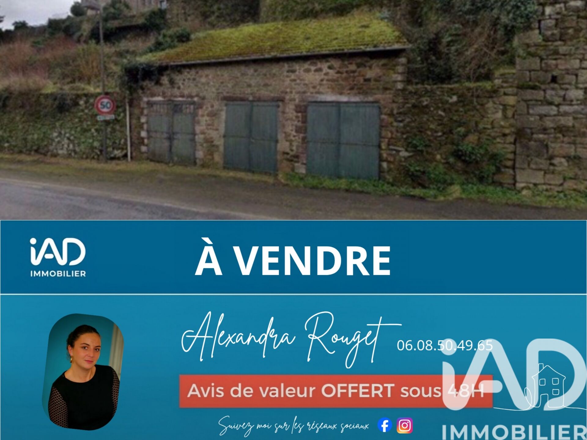 Parking à vendre, 50 m², Moncontour