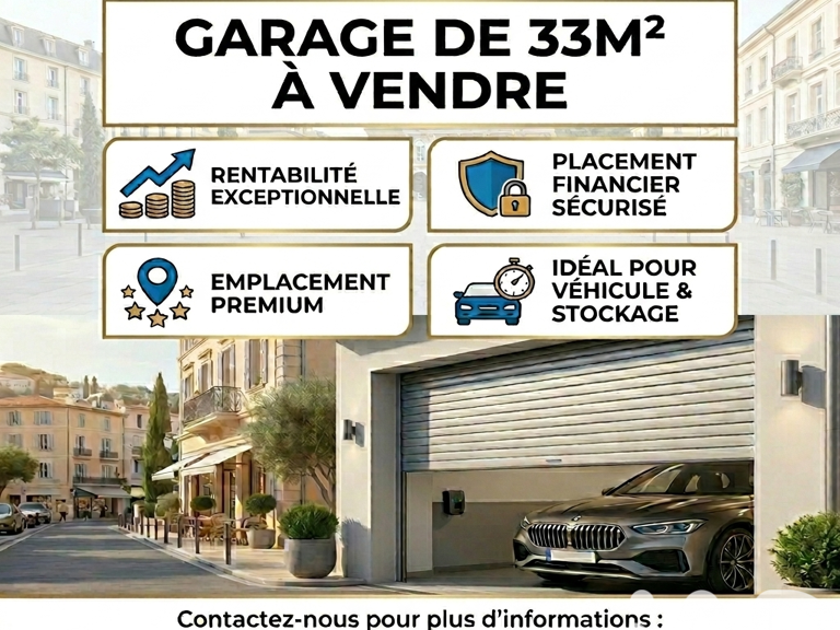 Vente Garage 33 m&sup2; — photo 1