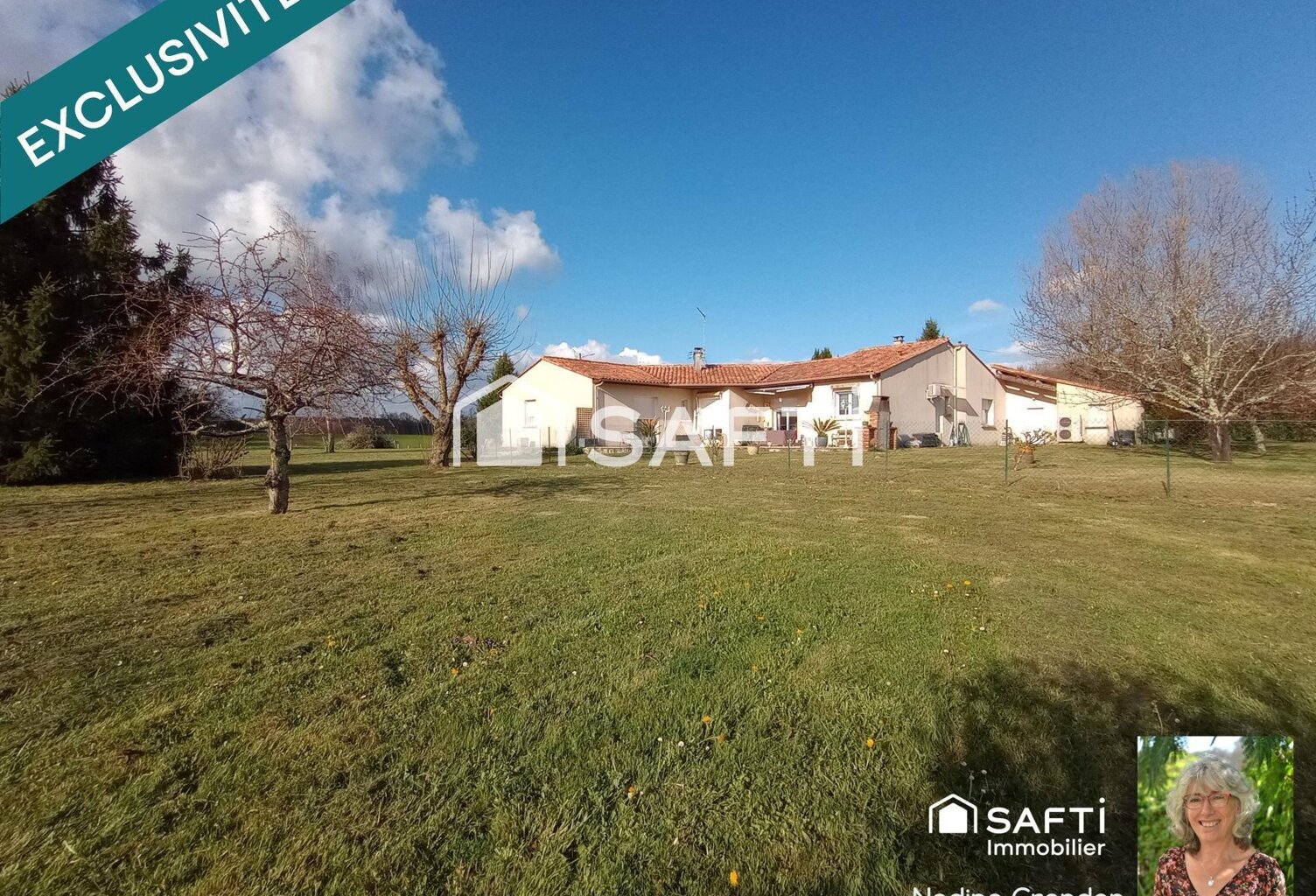 Véritable plain-pied - Chauffage au sol - Double garage — photo 1