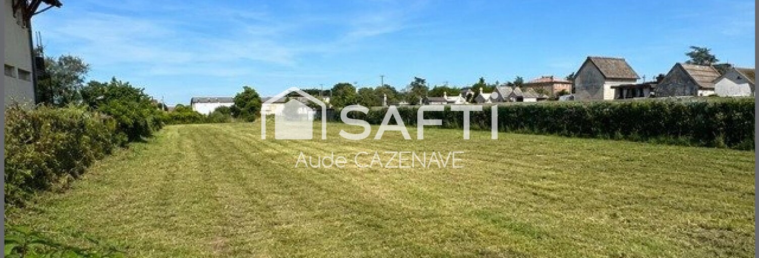Terrain  1100 m² à vendre à Sainte-Bazeille (47180)