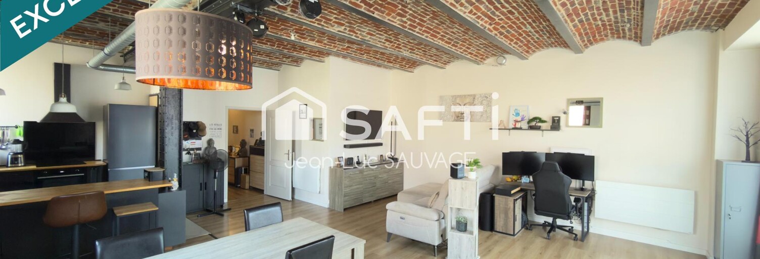 Appartement 3 Pièces 106 m² à vendre à Tourcoing (59200)