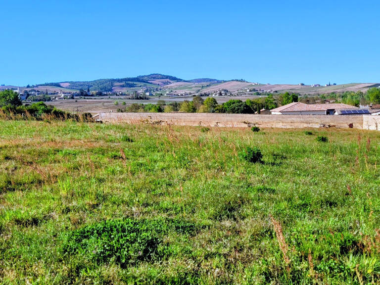 LANCIE (69220) TERRAIN 410m2 LIBRE CONSTRUCTEUR — photo 1