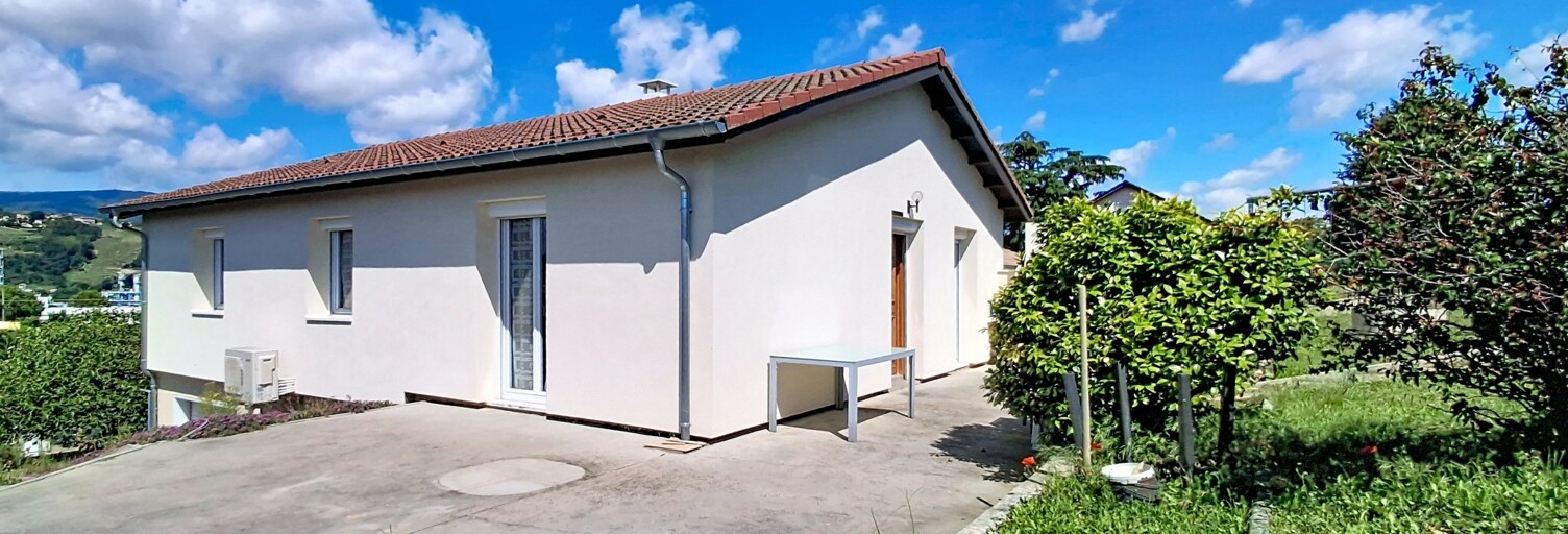 Maison 4 Pièces 92 m² à vendre à Saint-Clair-du-Rhône (38370)