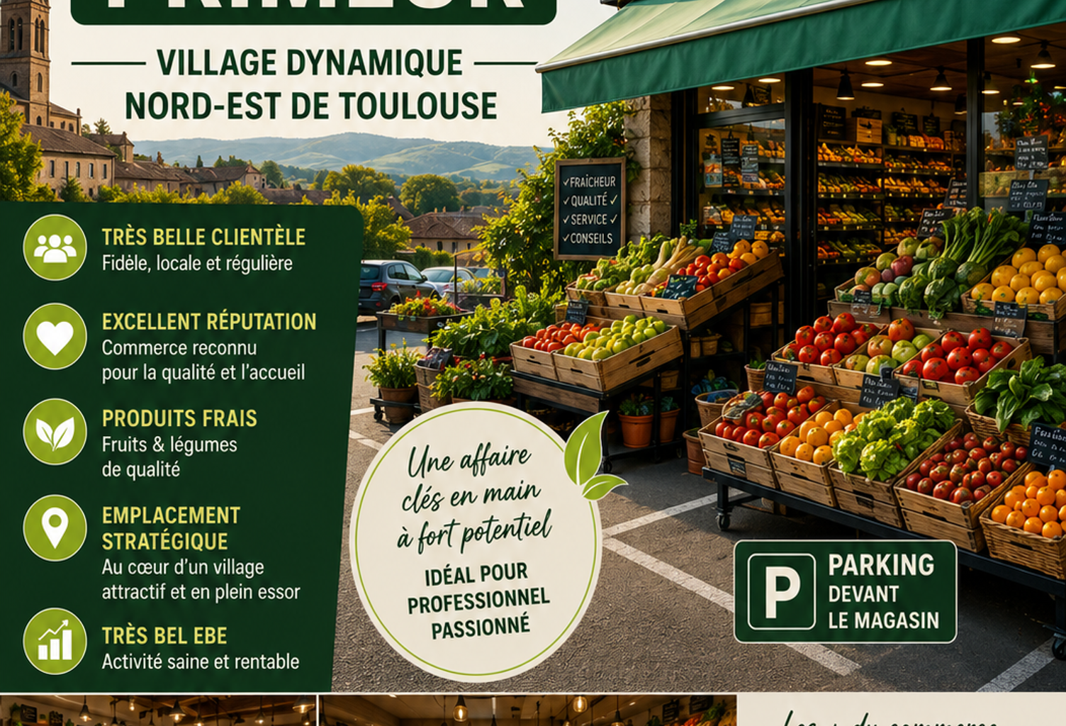 Vente Alimentation 25 m&sup2; — photo 1