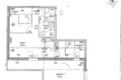Appartement 3 pièces 185700 €