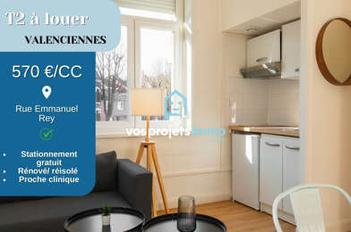 Appartement 2 pièces 570 €