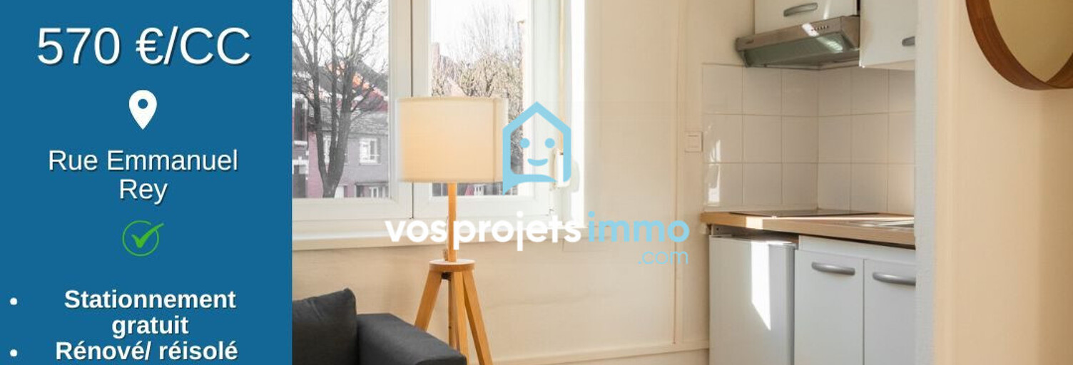 Appartement 2 Pièces 25 m² à louer à Valenciennes (59300)