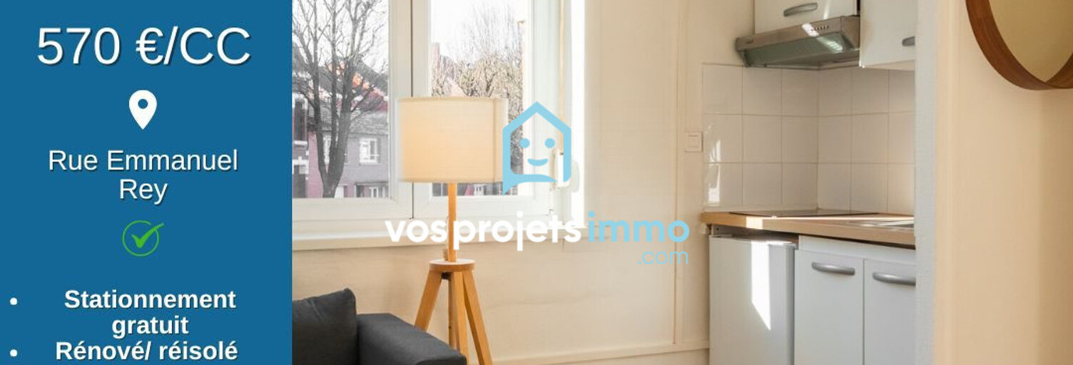 Appartement 2 Pièces 25 m² à louer à Valenciennes (59300)
