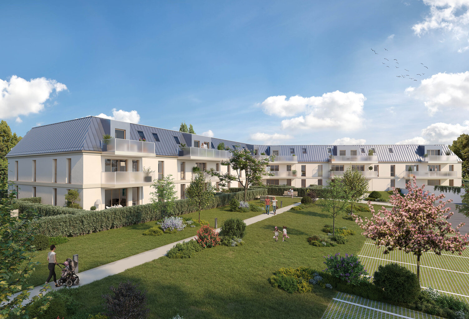 Vente programme neuf T1, T2, T3, T4 27 à 78 m² Saint-Louis (68300) — photo 1