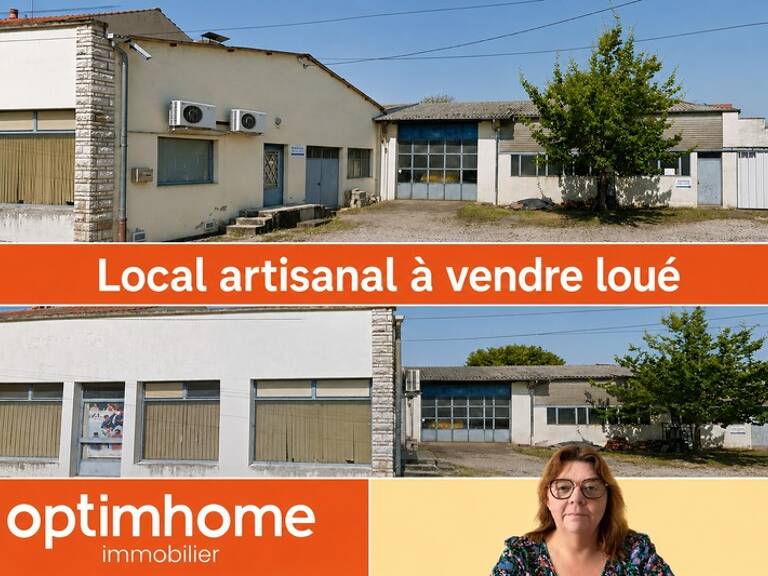 LOCAL ARTISANAL VENDU LOUÉ – INVESTISSEMENT LOCATIF – LAMARCHE-SUR-SAÔNE — photo 1