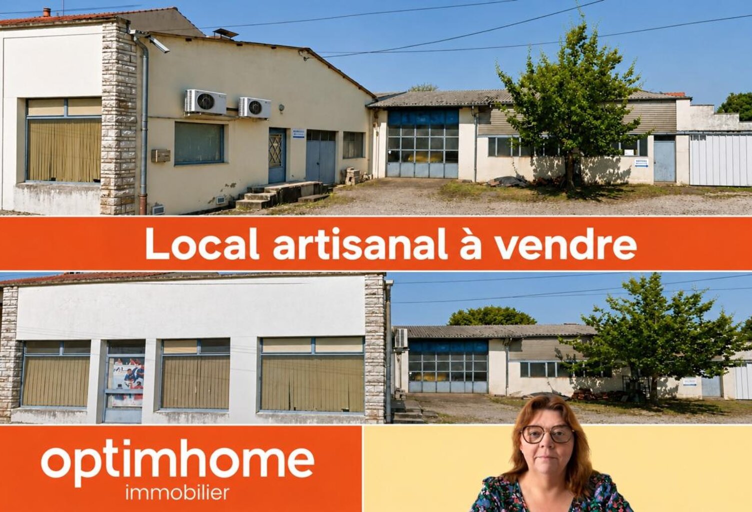 LOCAL D’ACTIVITÉ 320 m² + MEZZANINE 75 m² – LAMARCHE-SUR-SAÔNE (21760) — photo 1