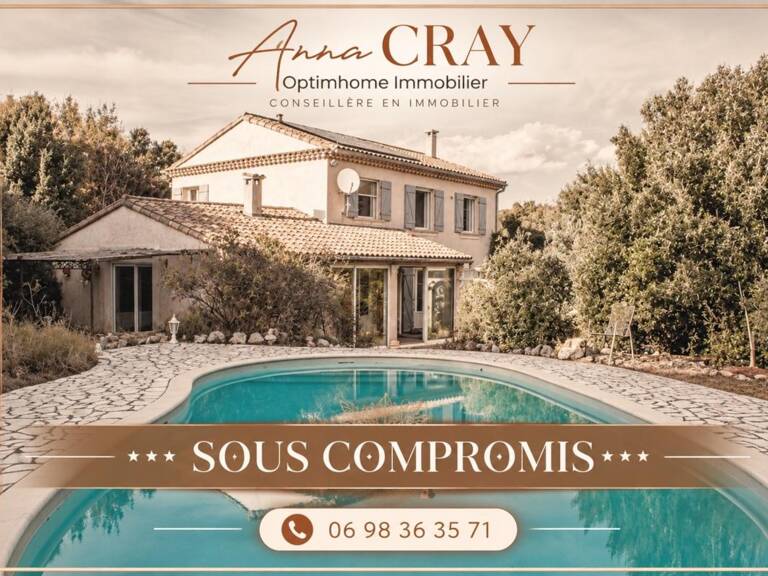PARDAILHAN – MAISON FAMILIALE – 5 PIÈCES – PISCINE – VÉRANDA – TERRAIN CLOS 4973M² – PANNEAUX SOLAIRES – CALME – CLIMATISATION – CHAUFFAGE BOIS — photo 1