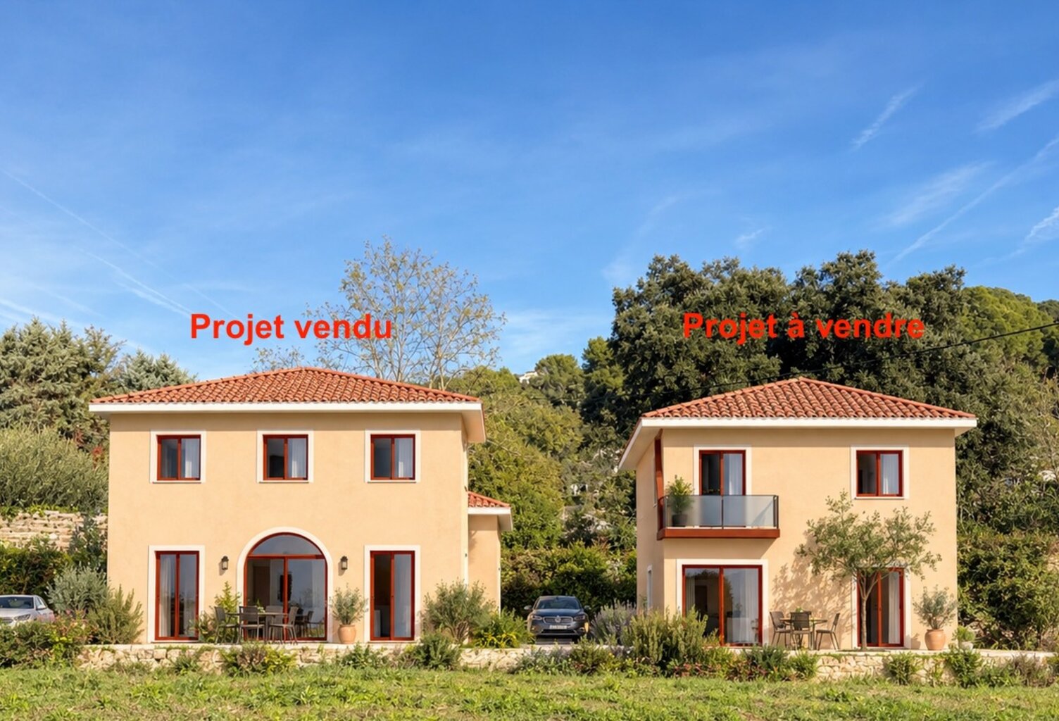Terrain à vendre  LA ROQUETTE SUR SIAGNE (06) — photo 1