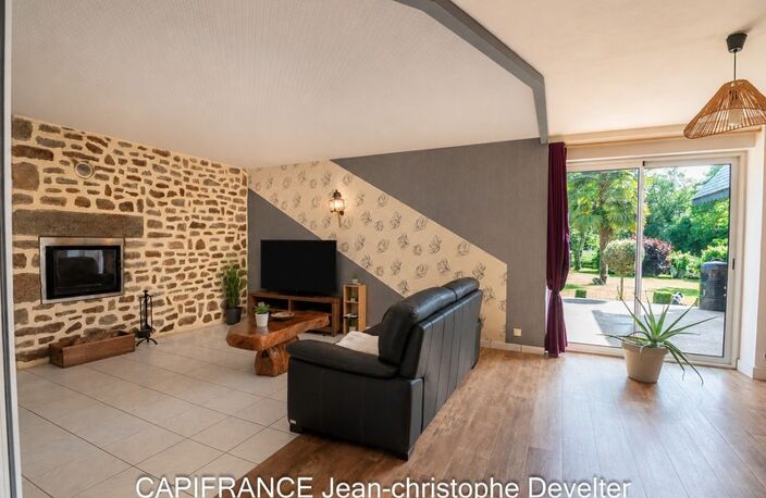 Maison à vendre proche de GORRON (53) maison en pierre de plain pied 4 chambres sur terrain de 6 300 m2 — photo 5