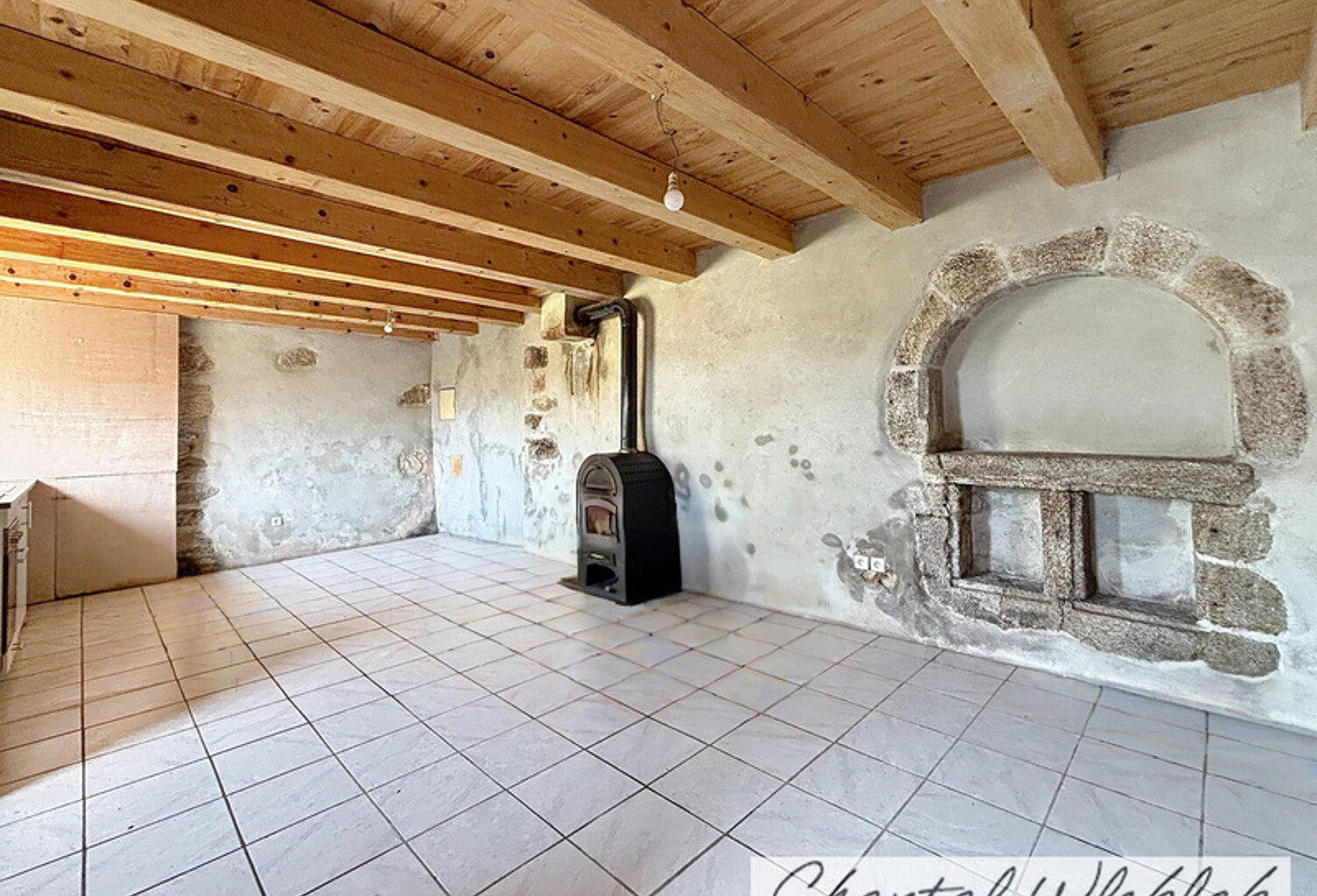 Maison en pierre à vendre (07) d'env 66 m2 hab - Terrain 432 m2 — photo 1