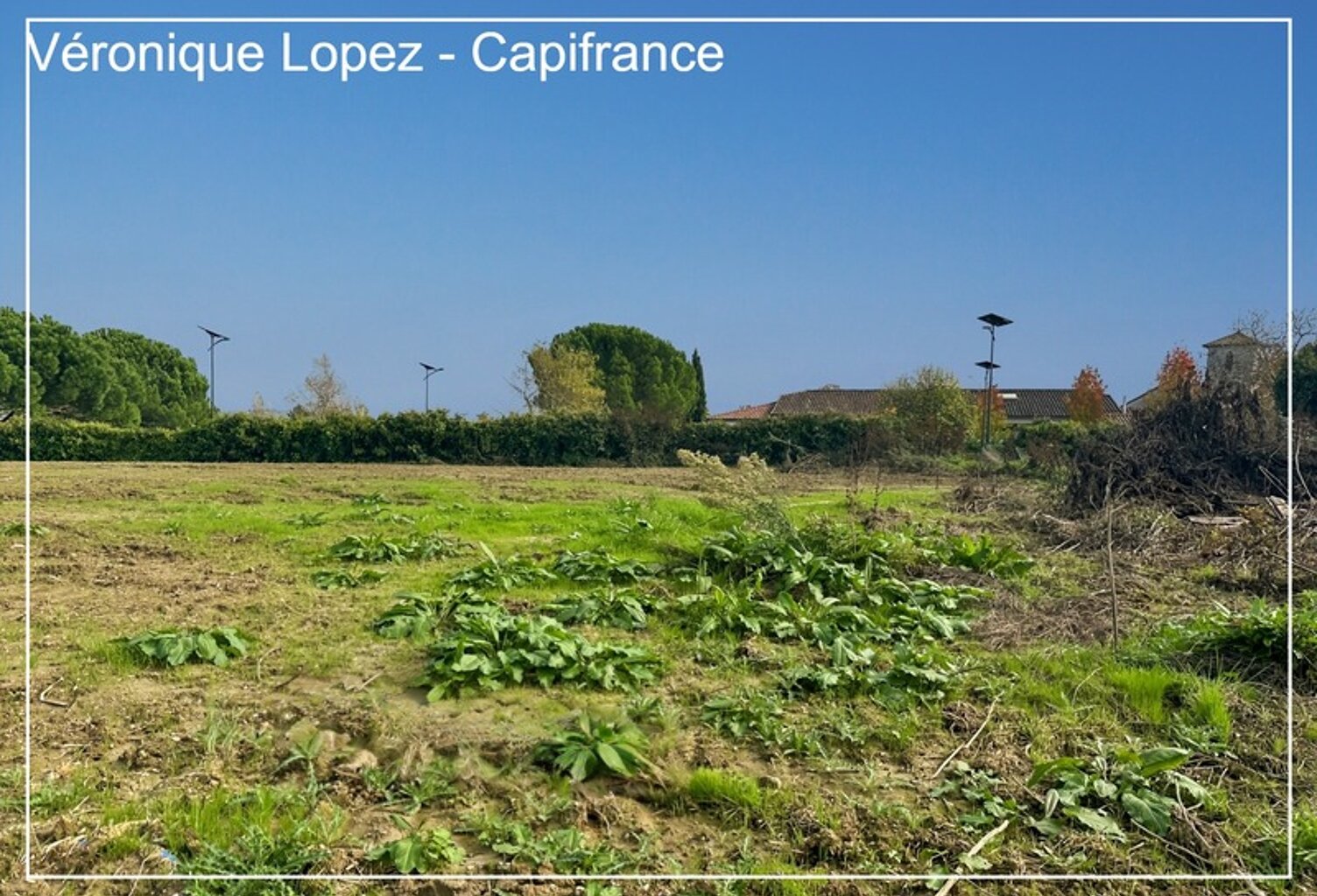 Brax, à proximité d'Agen, beau terrain plat et viabilisé de 769 m² — photo 1