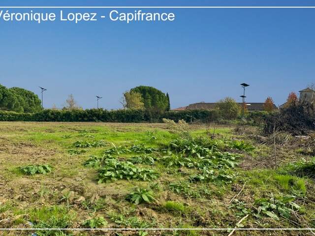 Brax, à proximité d'Agen, beau terrain plat et viabilisé de 769 m² — photo du bien