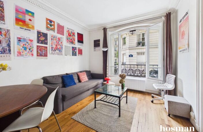 Appartement 3 pièces traversant de 59 m² - Cheminées et double vitrage - Rue de la Clef, Paris 5ème — photo 3