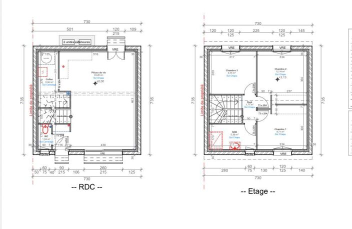Maison + terrain avec permis de construire accepté — photo 2
